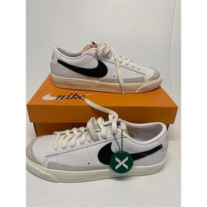 New Nike Blazer Low 77 Vintage DA6364 101 White 7 Men's